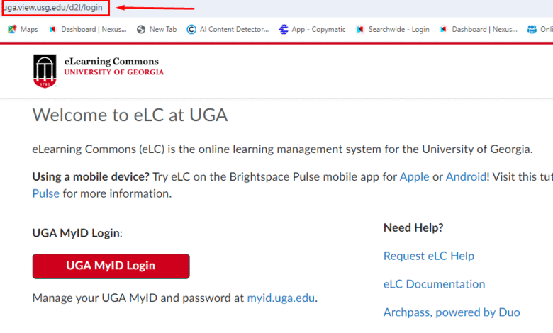 ELC UGA Login – Complete Guide to University of Georgia’s eLearning Commons